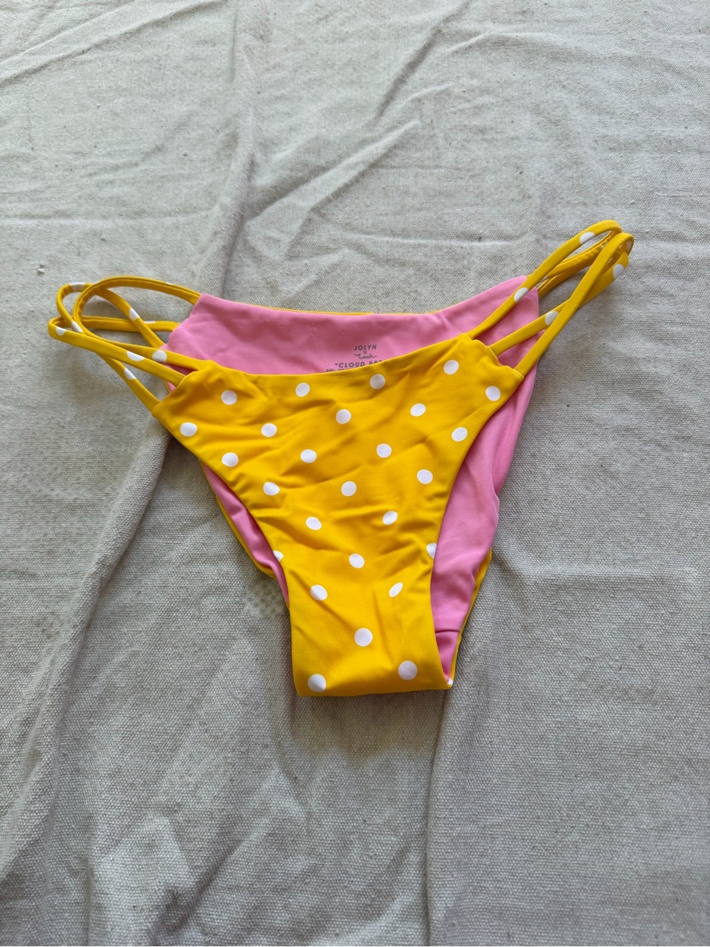 Jolyn Cloud Break Bikini Bottom in Itsy Bitsy size S